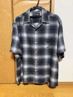 即完売美品　ワコマリア　オンブレチェックシャツ　Lサイズ WACKO MARIA (ワコマリア)】 オンブレチェックシャツ│WACKO