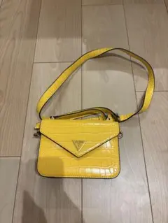 GUESS ハンドバッグ クロコ型押し グラデーション新品 - メルカリ