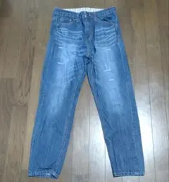 リブインコンフォート　キャロパードデニムパンツ