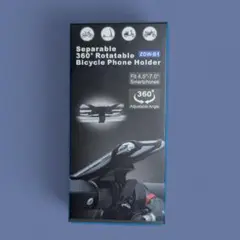 360°回転式自転車用スマホホルダー自転車ケースサイクリング アンドロイド