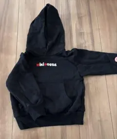 miki HOUSE ブラックパーカー 110