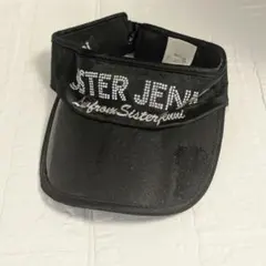 SISTER JENNI ストーン付きバイザー ブラック 52cm