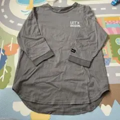 グレー LET'S BEGIN 七分袖 トップス　まとめ売り可能