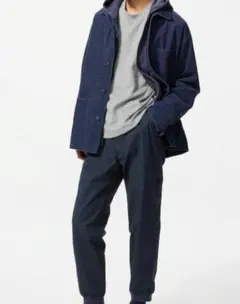 ユニクロストレッチイージージョガーパンツ4XL　ネイビー