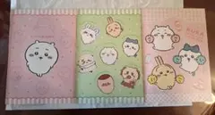 ちいかわ×くら寿司 ノート 3冊セット ハチワレ うさぎ モモンガくりまんじゅう