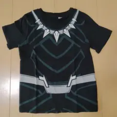 H&M マーベル キャラクターTシャツ 120cm 黒のサムネイル