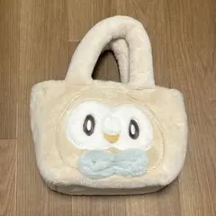 GU ポケピース ポケモン モクロー フェイクファーバッグ