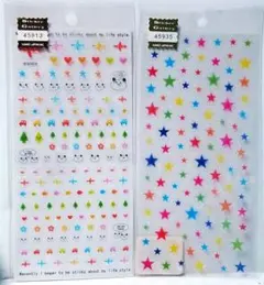 平成レトロ【シール】スケジュール&星✤KAMIO　JAPAN