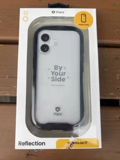 iFace Reflection iPhone 17 ブラックケース