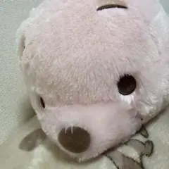 くまのプーさん　メガジャンボ　桜カラー寝そべりぬいぐるみ　タグ付き　赤いほっぺ