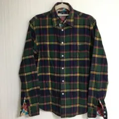 Tommy 長袖チェックシャツ L