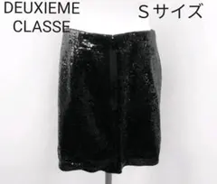 ドゥーズィエムクラス 36 総スパンコール ミニスカート　パーティーや女子会に♡