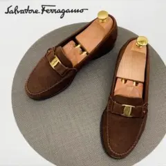 Salvatore Ferragamo ローファー ブラウン