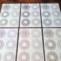 ggaggong レースウォッチステッカー② 6枚