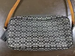 COACH モノグラム柄 ショルダーバッグ