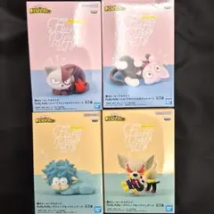 僕のヒーローアカデミア　Fluffy Paffy フィギュア　4種セット