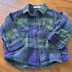 breeze チェックシャツ　90