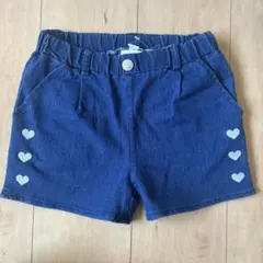 【新品タグ付】デニムショートパンツ　120