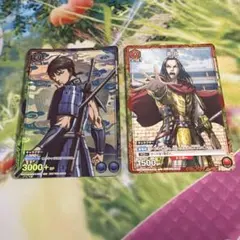 【ユニオンアリーナ】キングダム 信 1枚　嬴政 1枚　プロモセット