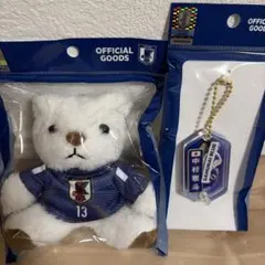 新品・未開封】希少・中村敬斗 プレーヤーズベアキーホルダーサッカー