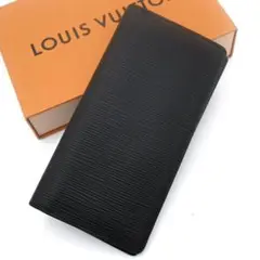 極美品✨ ルイヴィトン エピ ブラザ 長財布 新型 メンズ ビジネス ブラック