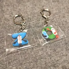【非売品】GIGO限定　パペットスンスン　アクリルキーホルダー　セット（Z・О）
