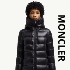 ［極美品］モンクレール　レディース　ダウンジャケット　スイエン　ブラック