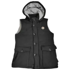 Burberry Black label ダウンベスト　2way ロゴ