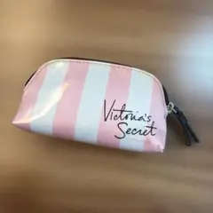 Victoria's secret ポーチ　ストライプ