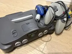 NINTENDO64 本体 コントローラー2個付き ジャンク品