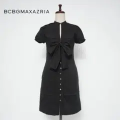 BCBG MAXAZRIA パフスリーブシャツワンピ サイズXXS*YC805