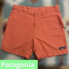 土日値下げ！Patagonia オレンジ色ショートパンツ サイズ30のサムネイル