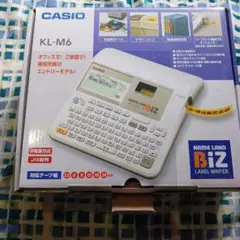 카시오 네임 랜드 비즈 KL-M6 라벨 라이터