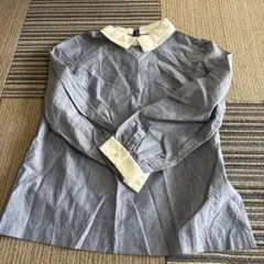 Anatelier ブルー　長袖シャツ 36のサムネイル