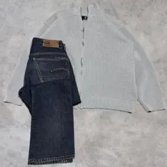 【2点セット】G-STAR × LAKOLE 即戦力 大人カジュアルコーデ