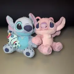 東京ディズニーリゾート スティッチ エンジェル ぬいぐるみ 2点セット
