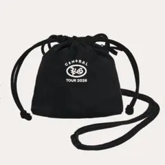King Gnu KG KINCHAKU POUCH 巾着ポーチ ブラック - メルカリ