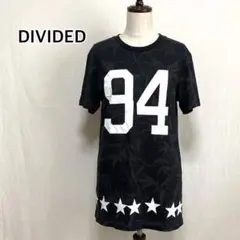 DIVIDED H&M Tシャツ ブラック XS エイチアンドエム 黒 半袖のサムネイル