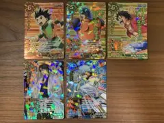 ミラクルバトルカードダス　キャンペーンカード　J1, J3プロモ　5枚