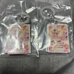 アイカツ！めじるしアクセサリー　キュートカードチャーム 2個セット