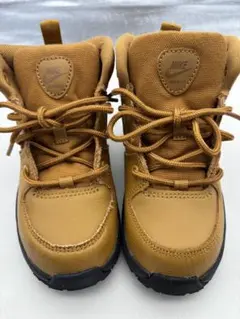 Nike ブラウン ハイカットスニーカー 15cm