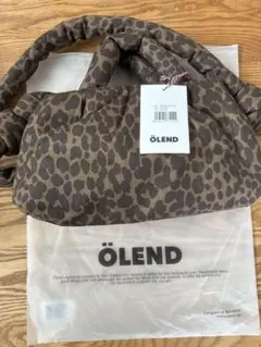 olend ona soft bag leopard レオパード　オレンド