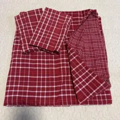 IKEA ダブルサイズ　掛け布団カバー・枕カバー2枚セット
