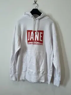 JANE HEARTBREAKERS 23AW スウェットホワイトパーカー　S