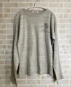 美品 45rpm カットソー 長袖 プリント コットン100% サイズ2