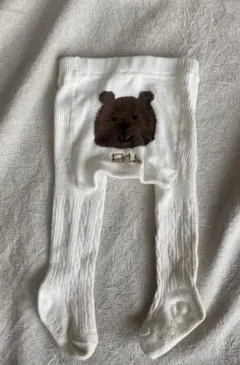 大人気GAPベビータイツ　えまちゃん刺繍　0-12