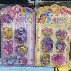♡マイリトルポニー マジックシェイク水シール 2シートセット♡
