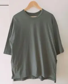 ドゥルカマラ　Dulcamara　ミディアムスリーブ　Tシャツ　グリーン