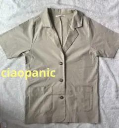 ciaopanic♡ベージュ♡テーラードジャケット♡半袖