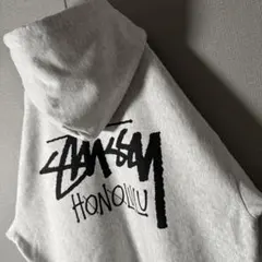 【新品・タグ付】ステューシー ジップアップパーカー XL ハワイ限定 ホノルル